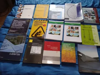 Lote libros de arquitectura y riesgos laborales