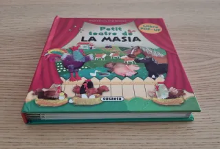 Libro infantil (cat): Petit teatre de La Masia