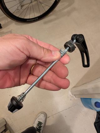 Cierre Rueda delantera Miche X-Light