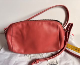 Bolso Kipling Piel Rosa palo