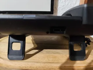 Teléfono de oficina Unify negro