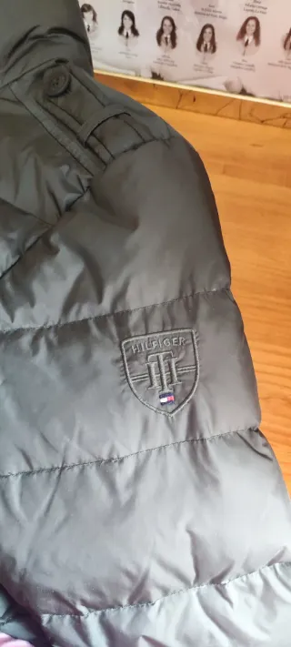 Parka Tommy Hilfiger verde Talla S