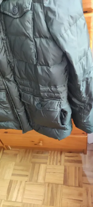 Parka Tommy Hilfiger verde Talla S