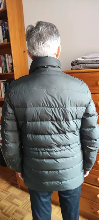 Parka Tommy Hilfiger verde Talla S