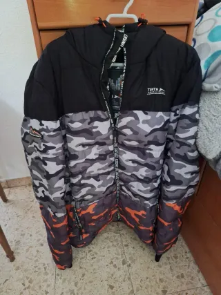 Cazadora juvenil Tenth camuflaje