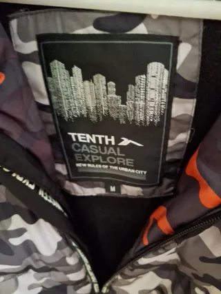 Cazadora juvenil Tenth camuflaje