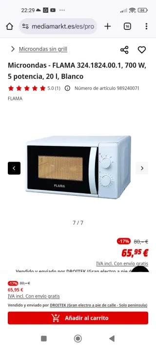 MICROONDAS FLAMA NUEVOS GARANTIA TE LO LLEVAMOS.