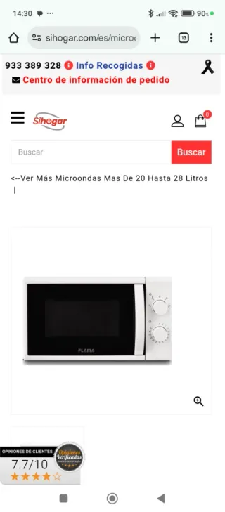 MICROONDAS FLAMA NUEVOS GARANTIA TE LO LLEVAMOS.