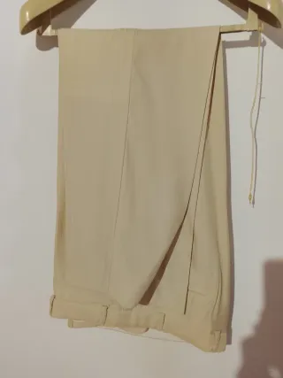 Traje completo beige