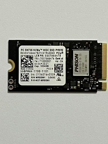 SSD WD PC SN735 1TB NVMe M.2 2242