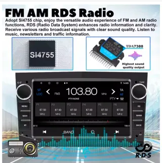 Radio Coche Android para Opel