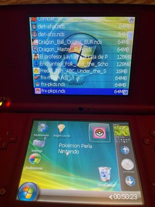 Nintendo DSi XL Roja Como Nueva