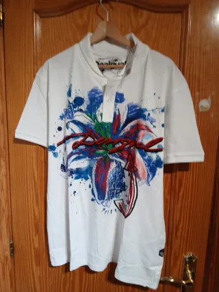 Polo Desigual XXL Estampado Floral