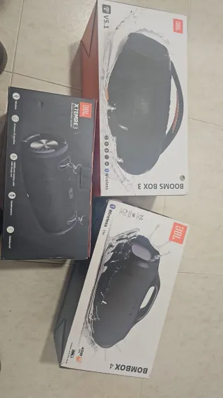 Altavoces J. B.  L Box 3 y 4 y extreme