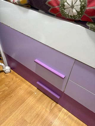 Urge. Cama juvenil con cajones