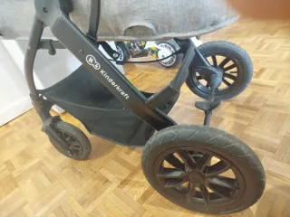 Carrito de bebé gris kinderkraft