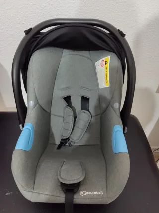 Carrito de bebé gris kinderkraft