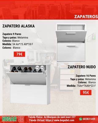 Zapateros 2 Puertas