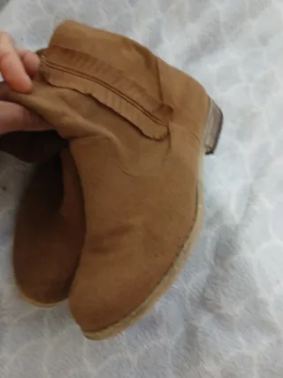 Botas niña marrón talla 32