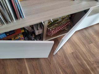 Mueble TV salón y baldas KENAY HOME