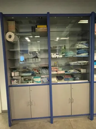 Vitrina expositora y archivadora