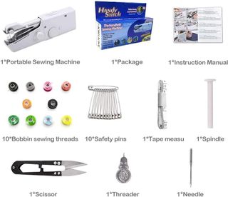 Mini Máquina Coser Eléctrica Portátil