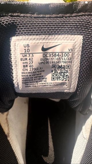 Nike Air Force 1 HI UT 2.0 alte bianche