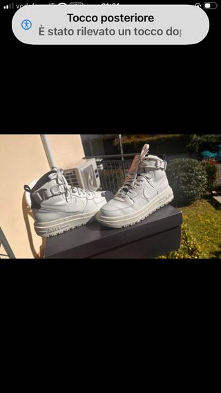 Nike Air Force 1 HI UT 2.0 alte bianche