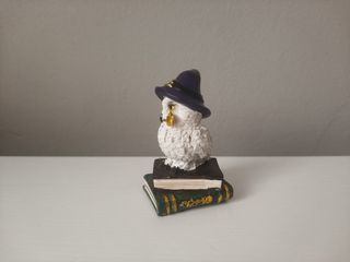 Figura Búho Mago Libros Harry Potter