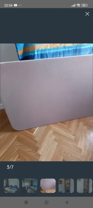 Cama con cajones y escritorio y somier NUEVO