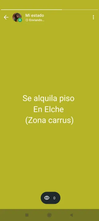 Se alquila piso en Elche 700€