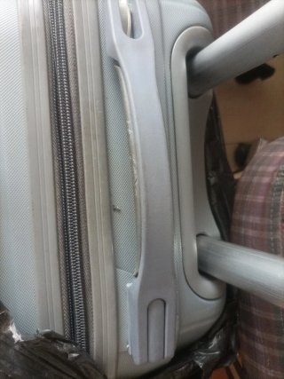 Maleta Samsonite gris 4 ruedas