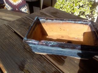 Lote 3 macetas bonsai cerámica