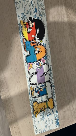 Matrícula Aluminio Personalizada disney