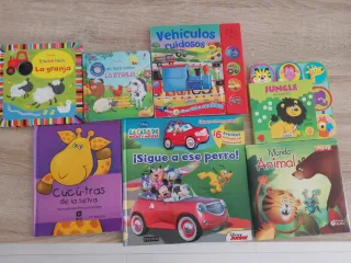Pack de  7 cuentos infantiles en buen estado