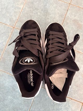 Adidas Campus Negro/Blanco Nuevas