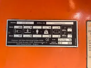 Plataforma Elevadora JLG 510AJ Diésel