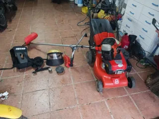 Desbrozadora Echo y Cortacésped Husqvarna