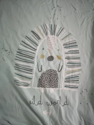 Lote Bimbi Dreams Happy Erizo: Saco Nórdico+sabana