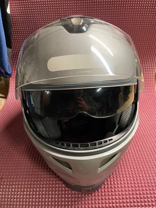 Casco Moto Integral gris
