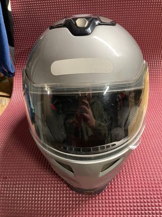 Casco Moto Integral gris