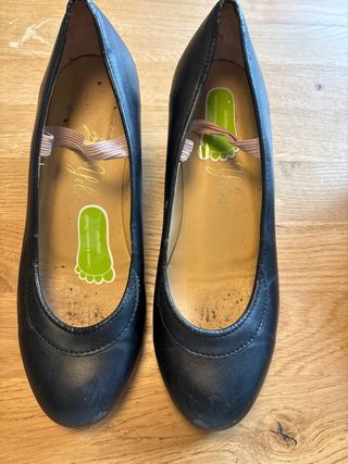 3 pares Zapatos de Flamenco Pasos de Baile Negros