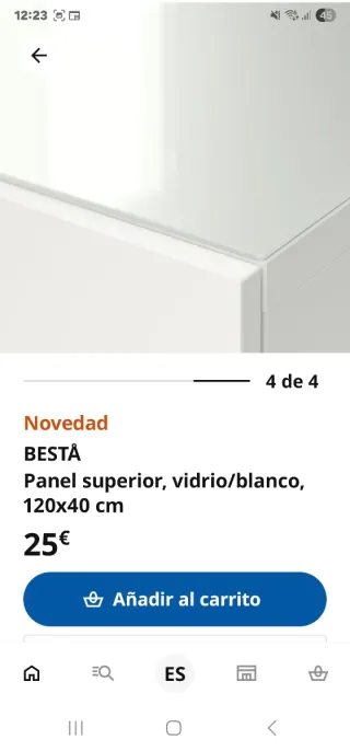 Mueble Besta Ikea Blanco