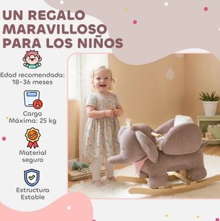 Caballito Balancín Elefante Bebé