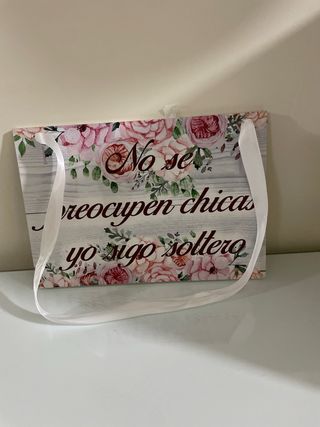 Cartel decorativo divertido – Ideal para ceremonia