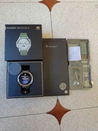 Huawei Watch GT 4 - Verde/Plata +15 días de uso.