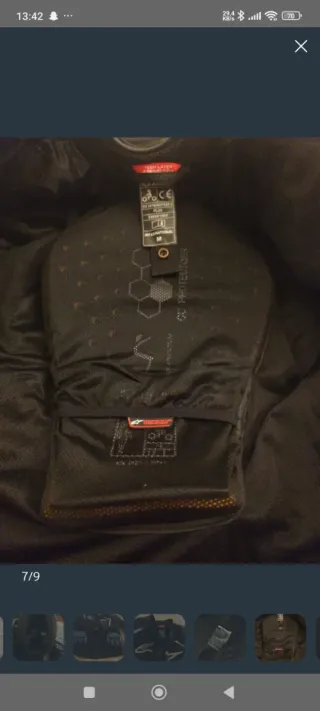 Casco HJC F70 Talla 2XL Negro