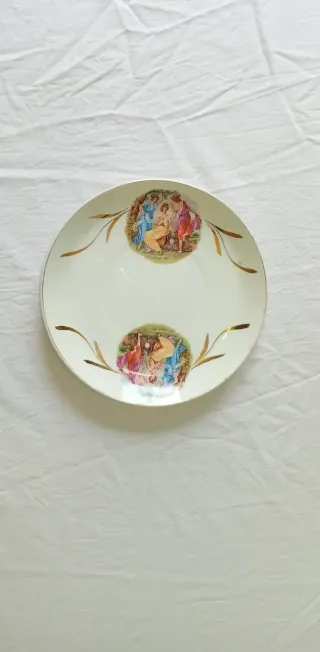 Plato porcelana EL JARDIN DE LAS HESPERIDES SAN CL