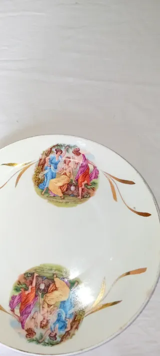 Plato porcelana EL JARDIN DE LAS HESPERIDES SAN CL