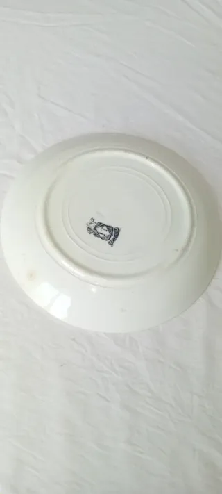 Plato porcelana EL JARDIN DE LAS HESPERIDES SAN CL